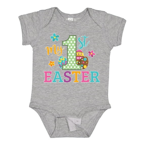 Inktastic My 1st Easter Boys or Girls Baby Bodysuit