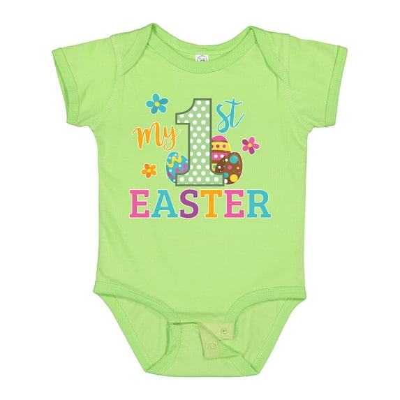 Inktastic My 1st Easter Boys or Girls Baby Bodysuit