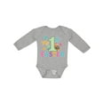 thumbnail image 1 of Inktastic My 1st Easter Boys or Girls Long Sleeve Baby Bodysuit, 1 of 5
