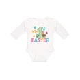 thumbnail image 1 of Inktastic My 1st Easter Boys or Girls Long Sleeve Baby Bodysuit, 1 of 5