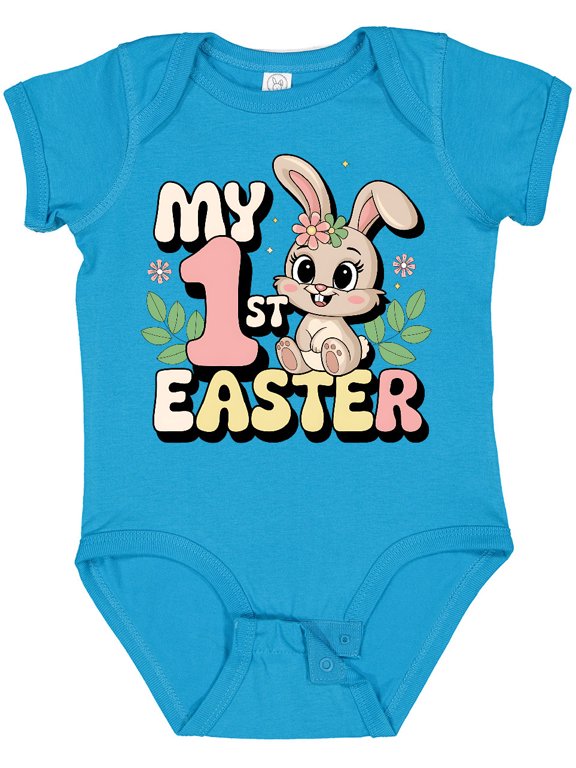 My 1st Easter Bunny Boys or Girls Baby Bodysuit