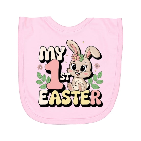 Inktastic My 1st Easter Bunny Newborn Bib