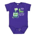 thumbnail image 1 of Inktastic My 1st Easter Dinosaur Hatching Easter Egg Boys or Girls Baby Bodysuit, 1 of 5