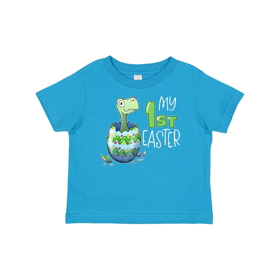 Inktastic My 1st Easter Dinosaur Hatching Easter Egg Boys or Girls Baby T-Shirt