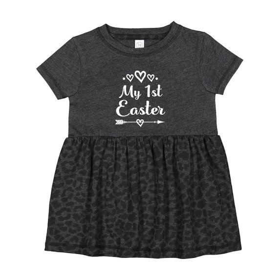 Inktastic My 1st Easter Girls Holiday Girls Baby Dress
