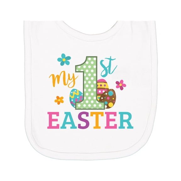 Inktastic My 1st Easter Newborn Bib
