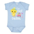 thumbnail image 1 of Inktastic My 1st Easter with Baby Chick and Eggs in Wagon Boys or Girls Baby Bodysuit, 1 of 5