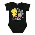 thumbnail image 1 of Inktastic My 1st Easter with Baby Chick and Eggs in Wagon Boys or Girls Baby Bodysuit, 1 of 5