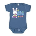 thumbnail image 1 of Inktastic My 1st Easter with Bunny and Easter Basket Boys Baby Bodysuit, 1 of 5
