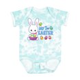 thumbnail image 1 of Inktastic My 1st Easter with Bunny and Easter Basket Boys Baby Bodysuit, 1 of 5