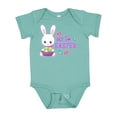 thumbnail image 1 of Inktastic My 1st Easter with Bunny and Easter Basket Girls Baby Bodysuit, 1 of 5