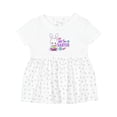 thumbnail image 1 of Inktastic My 1st Easter with Bunny and Easter Basket Girls Baby Dress, 1 of 5