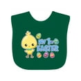 thumbnail image 1 of Inktastic My 1st Easter with Chick and Easter Eggs Boys Baby Bib, 1 of 4
