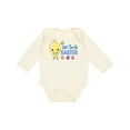 thumbnail image 1 of Inktastic My 1st Easter with Chick and Easter Eggs Boys Long Sleeve Baby Bodysuit, 1 of 5