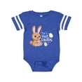 thumbnail image 1 of Inktastic My 1st Easter with Cute Brown Bunny and Easter Eggs Boys or Girls Baby Bodysuit, 1 of 5