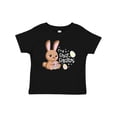 thumbnail image 1 of Inktastic My 1st Easter with Cute Brown Bunny and Easter Eggs Boys or Girls Baby T-Shirt, 1 of 5
