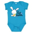 thumbnail image 1 of Inktastic My 1st Easter with Cute Bunny and Carrot Boys or Girls Baby Bodysuit, 1 of 5