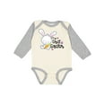thumbnail image 1 of Inktastic My 1st Easter with Cute Bunny and Carrot Boys or Girls Long Sleeve Baby Bodysuit, 1 of 5