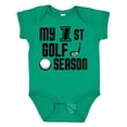 thumbnail image 1 of Inktastic My 1st Golf Season Boys Baby Bodysuit, 1 of 5