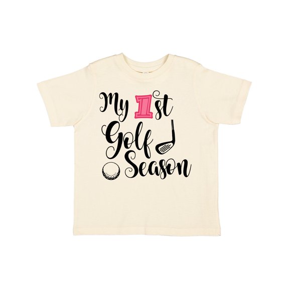 Inktastic My 1st Golf Season Girls Toddler T-Shirt