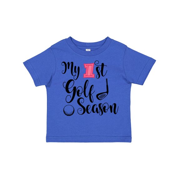 Inktastic My 1st Golf Season Girls Toddler T-Shirt