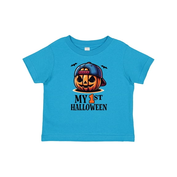 Inktastic My 1st Halloween Boys Pumpkin Boys Baby T-Shirt