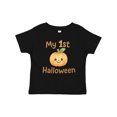 thumbnail image 1 of Inktastic My 1st Halloween Cute Pumpkin Baby Theme Boys or Girls Baby T-Shirt, 1 of 5
