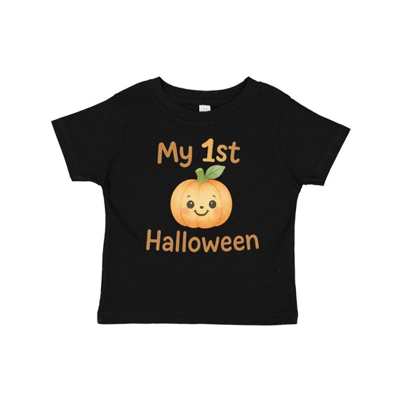 Inktastic My 1st Halloween Cute Pumpkin Baby Theme Boys or Girls Baby T-Shirt
