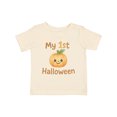 thumbnail image 1 of Inktastic My 1st Halloween Cute Pumpkin Baby Theme Boys or Girls Baby T-Shirt, 1 of 5