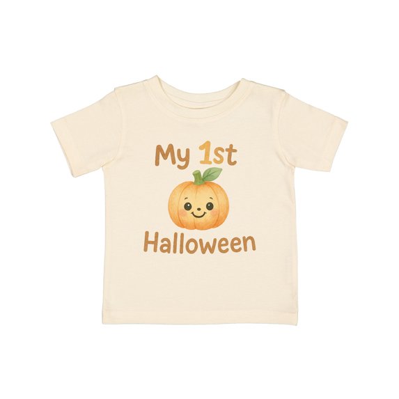 Inktastic My 1st Halloween Cute Pumpkin Baby Theme Boys or Girls Baby T-Shirt