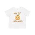 thumbnail image 1 of Inktastic My 1st Halloween Cute Pumpkin Baby Theme Boys or Girls Baby T-Shirt, 1 of 5
