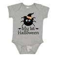 thumbnail image 1 of Inktastic My 1st Halloween Witch Spider Boys or Girls Baby Bodysuit, 1 of 5