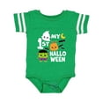 thumbnail image 1 of Inktastic My 1st Halloween with Ghost Monster and Pumpkin Boys or Girls Baby Bodysuit, 1 of 5