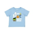 thumbnail image 1 of Inktastic My 1st Halloween with Ghost Monster and Pumpkin Boys or Girls Baby T-Shirt, 1 of 5