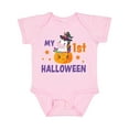 thumbnail image 1 of Inktastic My 1st Halloween with Unicorn Witch Girls Baby Bodysuit, 1 of 5