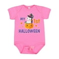 thumbnail image 1 of Inktastic My 1st Halloween with Unicorn Witch Girls Baby Bodysuit, 1 of 5