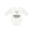 thumbnail image 1 of Inktastic My 1st Hanukkah Celebration Boys or Girls Long Sleeve Baby Bodysuit, 1 of 5