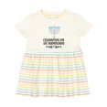 thumbnail image 1 of Inktastic My 1st Hanukkah Celebration Girls Baby Dress, 1 of 5