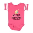 thumbnail image 1 of Inktastic My 1st Hanukkah Dreidel Boys or Girls Baby Bodysuit, 1 of 5