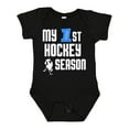 thumbnail image 1 of Inktastic My 1st Hockey Season Boys Baby Bodysuit, 1 of 5