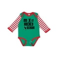 thumbnail image 1 of Inktastic My 1st Hockey Season Boys Long Sleeve Baby Bodysuit, 1 of 5