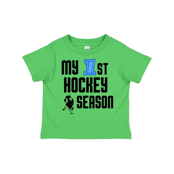 Inktastic My 1st Hockey Season Boys Toddler T-Shirt