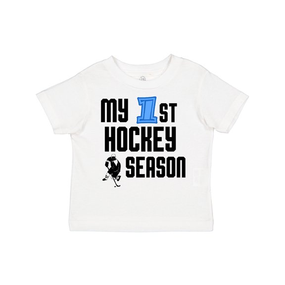 Inktastic My 1st Hockey Season Boys Toddler T-Shirt