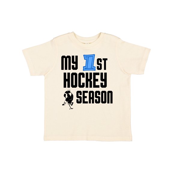 Inktastic My 1st Hockey Season Boys Toddler T-Shirt