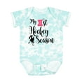 thumbnail image 1 of Inktastic My 1st Hockey Season Girls Baby Bodysuit, 1 of 5