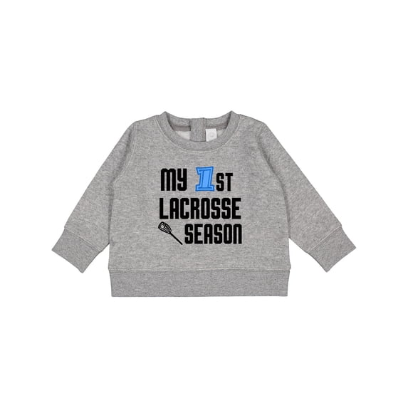 Inktastic My 1st Lacrosse Season Baby Sweatshirt