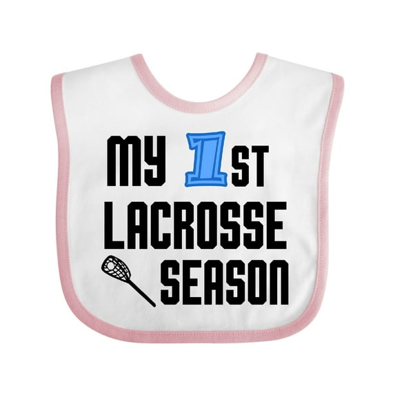 Inktastic My 1st Lacrosse Season Boys Baby Bib