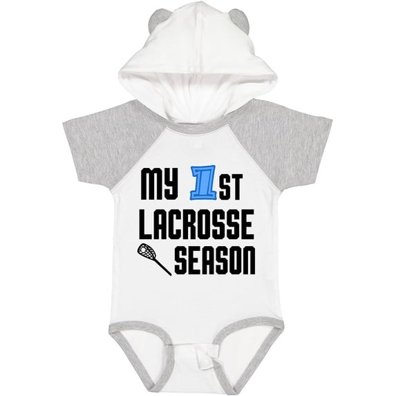 Inktastic My 1st Lacrosse Season Boys Baby Bodysuit