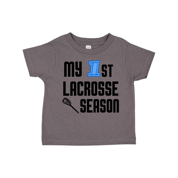 Inktastic My 1st Lacrosse Season Boys Toddler T-Shirt