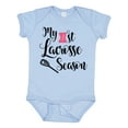 thumbnail image 1 of Inktastic My 1st Lacrosse Season Girls Baby Bodysuit, 1 of 5